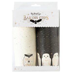 NWT - GOLD FOIL OWL 5oz. Baking FOOD CUPS (50 PCS)